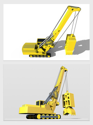 建筑施工机械模板免费下载_obj格式_324像素_编号15872647